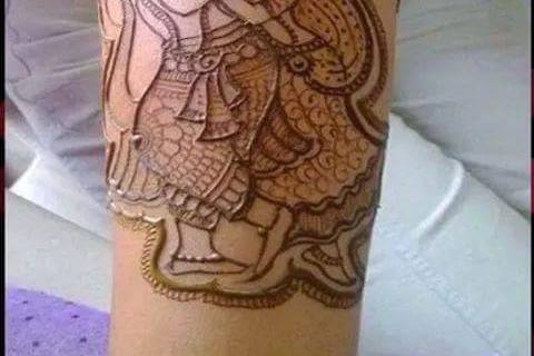Durga Mehandi Art