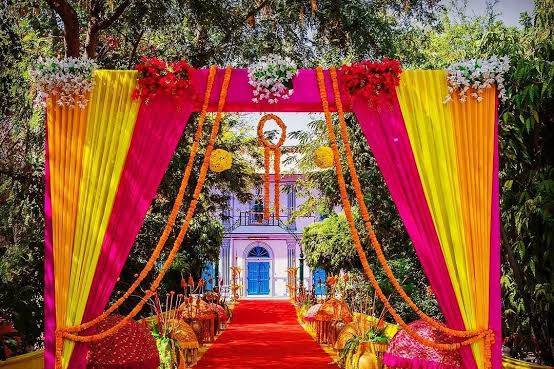 Entrance decor