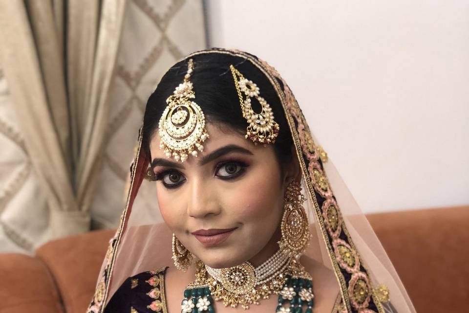 Bridal makeup