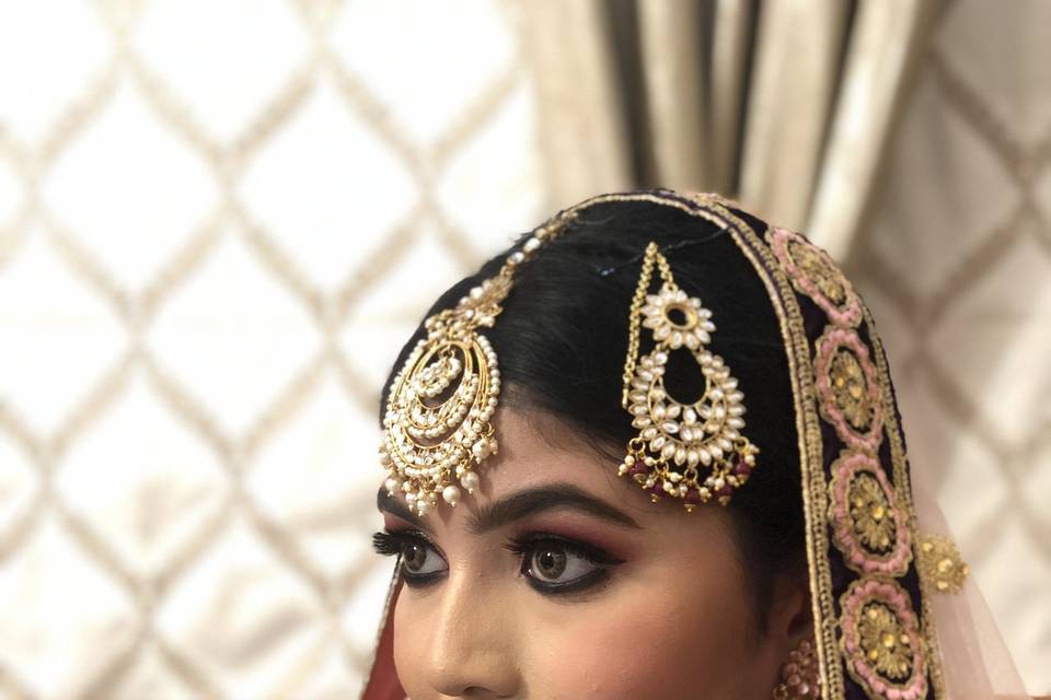 Bridal makeup