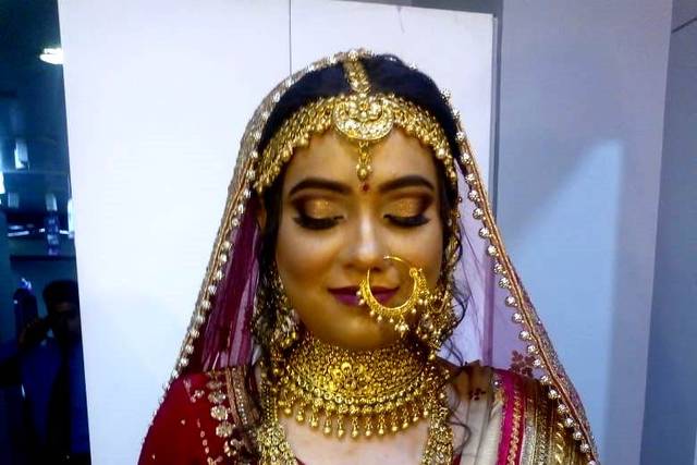Bridal makeup
