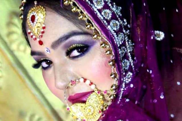 Bridal makeup