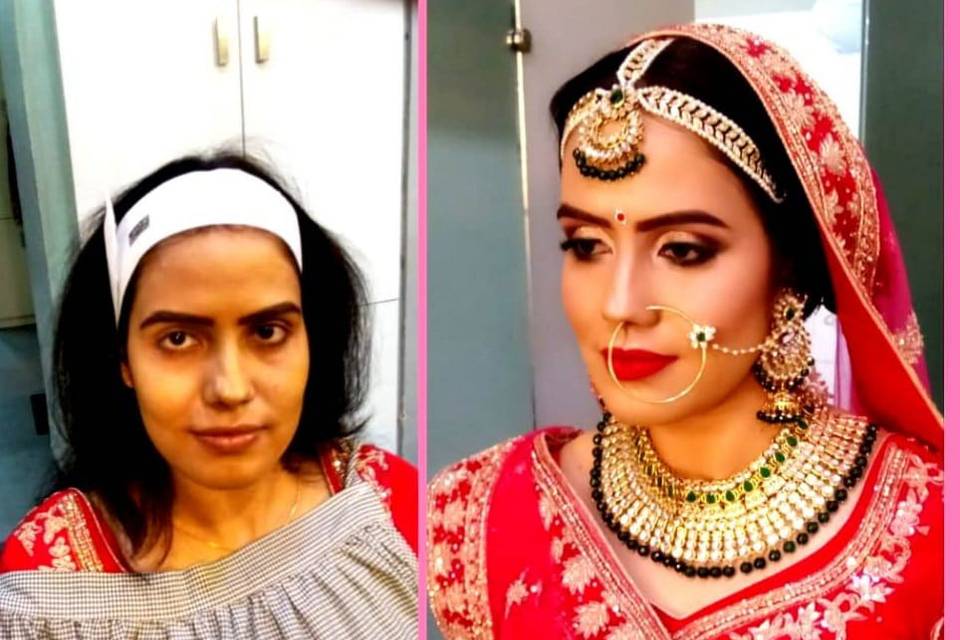 Bridal makeup