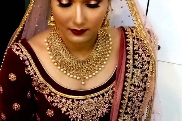 Bridal makeup