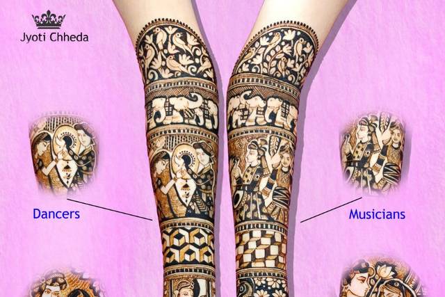 Theme Bridal Mehendi