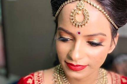 Bridal makeup