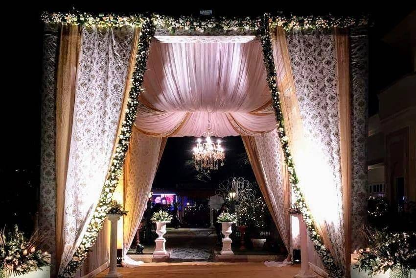 Entrance decor