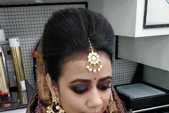 Bridal makeup