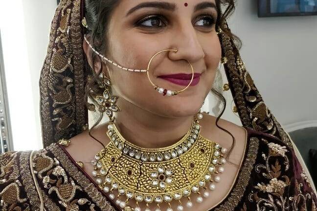 Bridal makeup