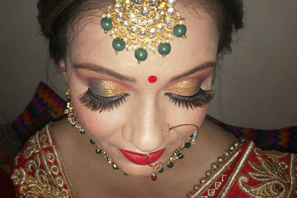 Bridal makeup