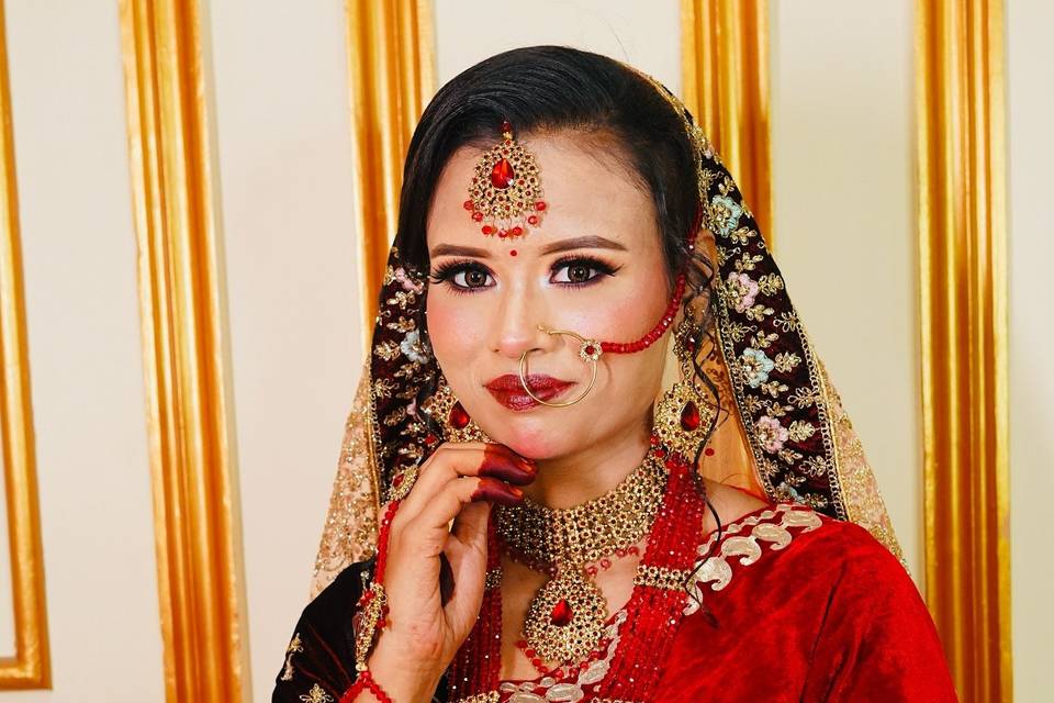 Bridal makeup