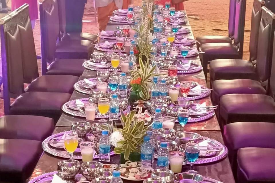 Silver table