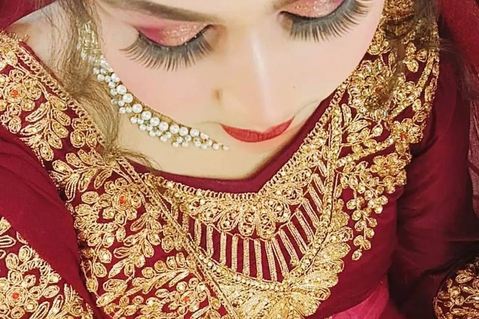 Bridal makeup