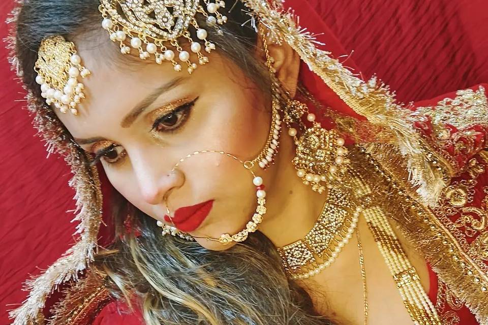 Bridal makeup