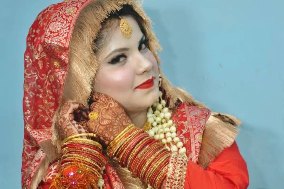 Bridal makeup