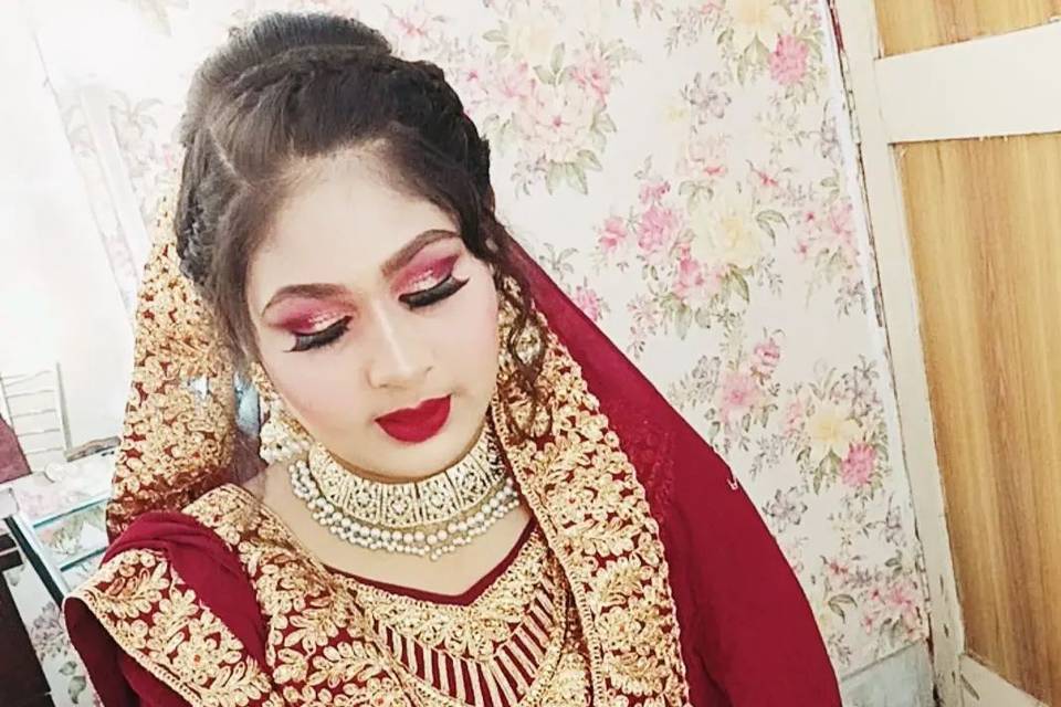 Bridal makeup