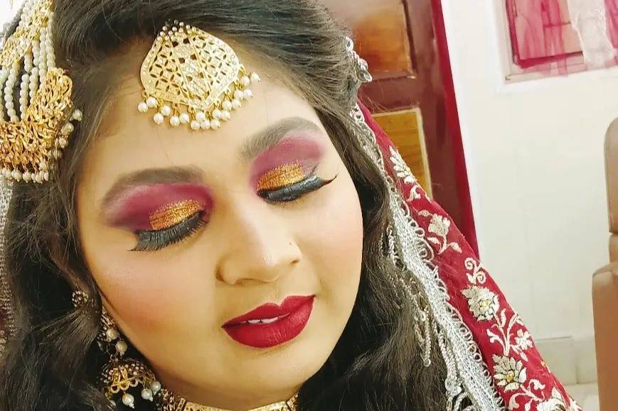 Bridal makeup