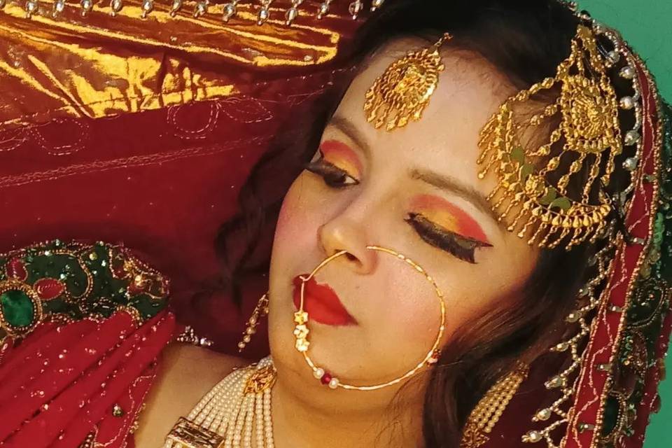 Bridal makeup