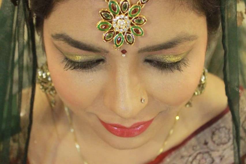 Bridal makeup