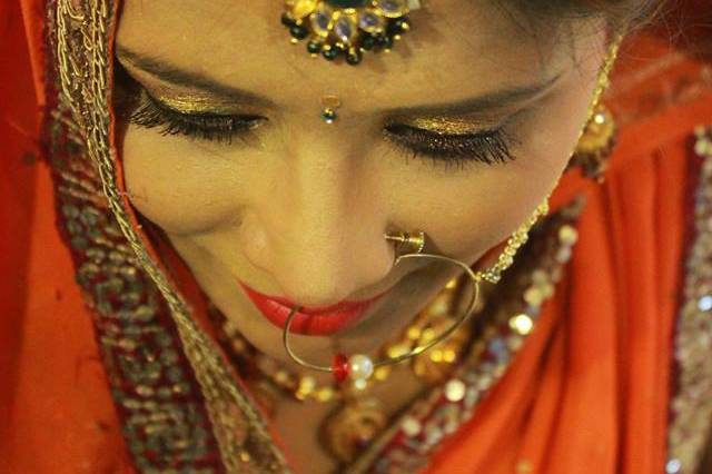 Bridal makeup