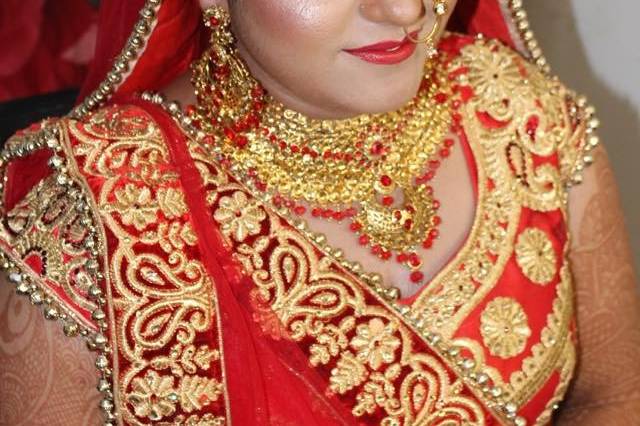 Bridal makeup