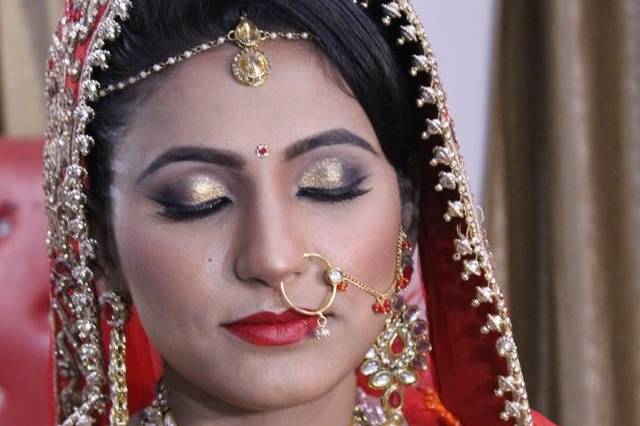 Bridal makeup