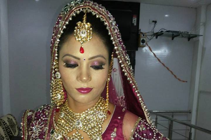 Bridal makeup