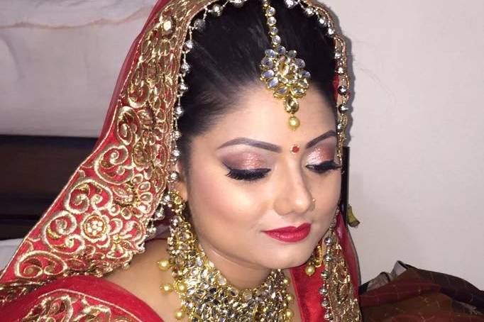 Bridal makeup