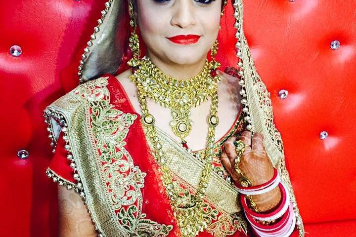 Bridal makeup