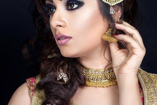 Bridal makeup