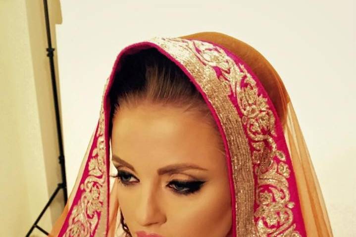 Bridal makeup