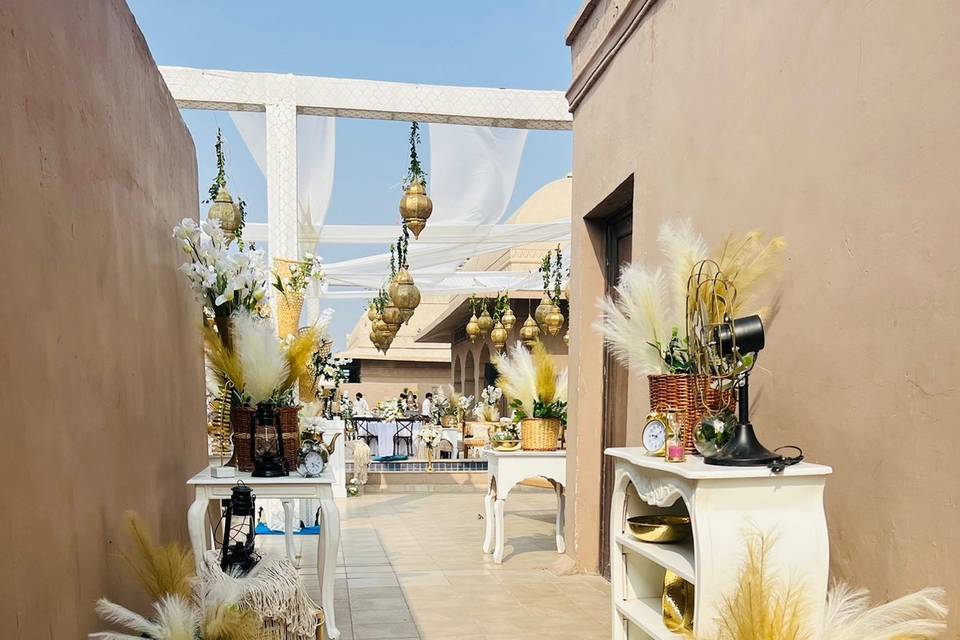 Fairmont Wedding decor