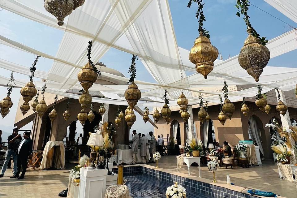 Fairmont Wedding decor