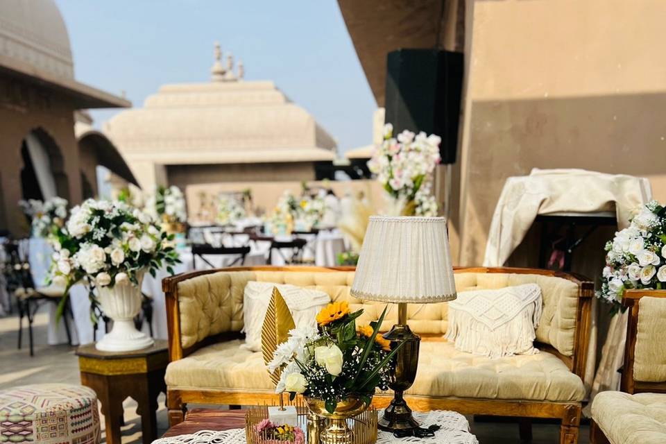 Fairmont Wedding decor