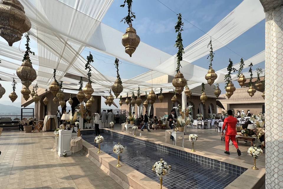 Fairmont Wedding decor