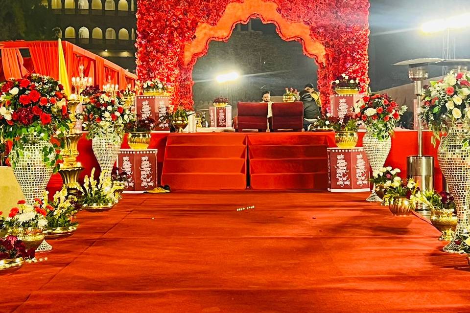 Fairmont Wedding decor