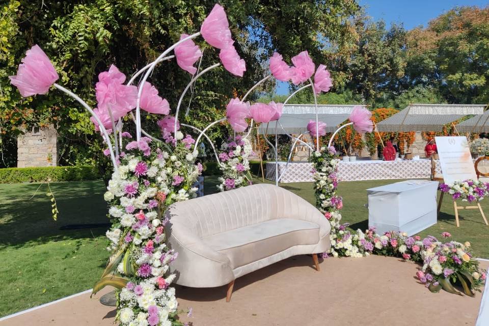 Fairmont Wedding decor