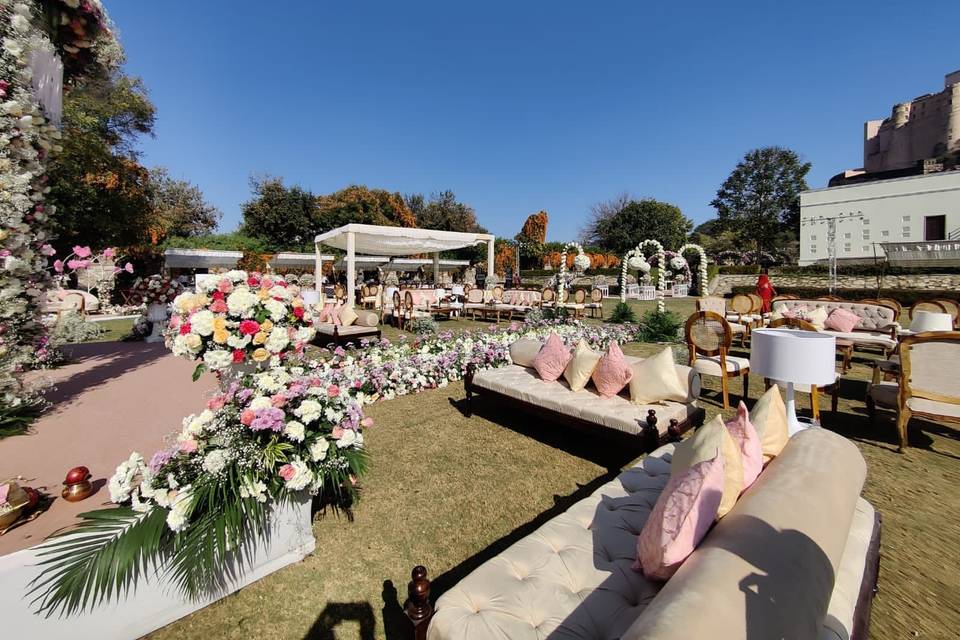 Fairmont Wedding decor