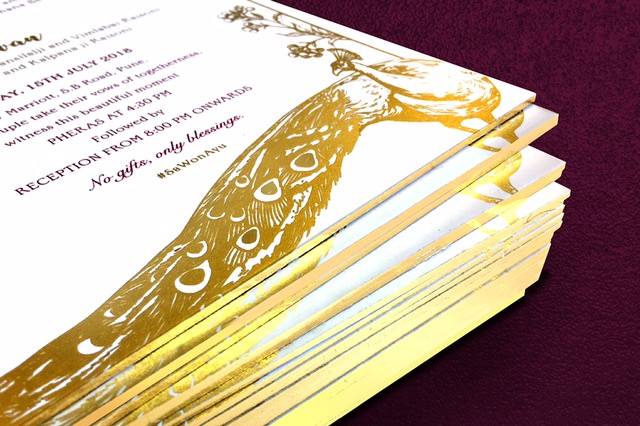 Wedding invitation card