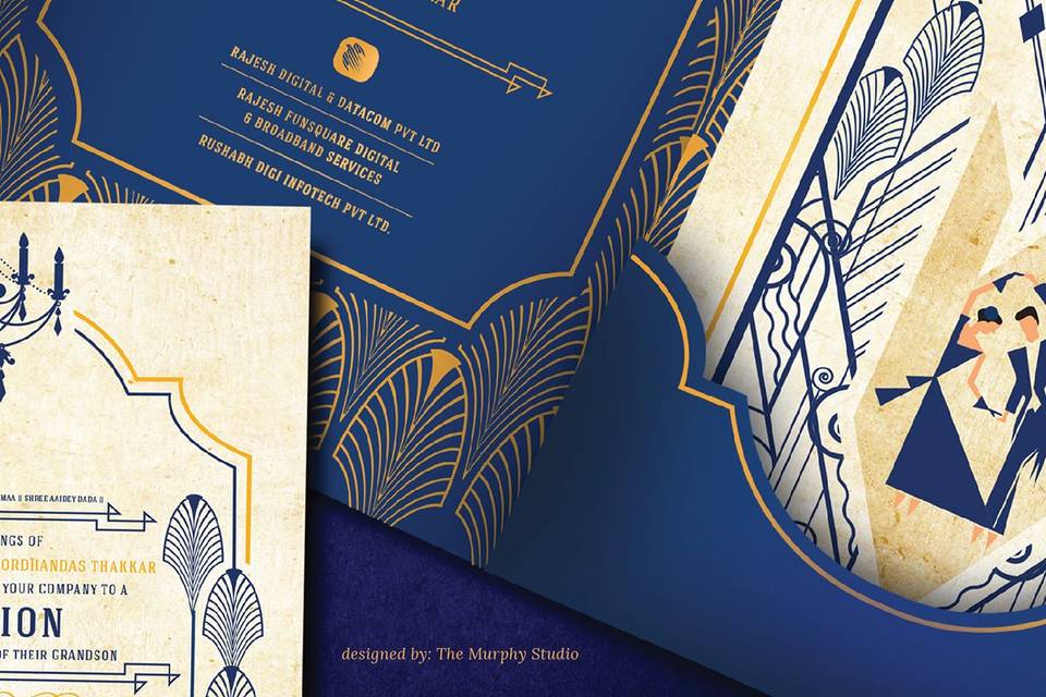 Wedding invitation card