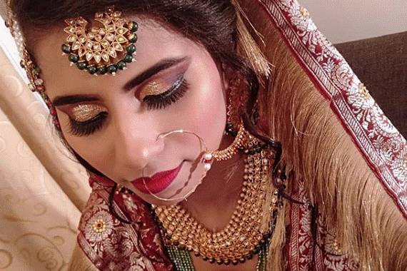 Bridal makeup
