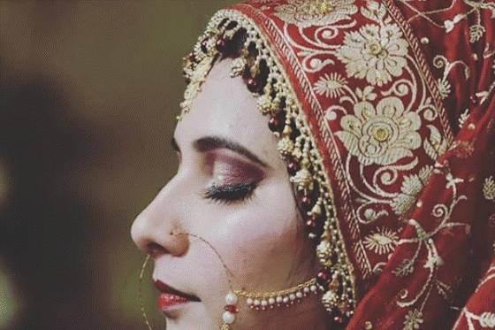 Bridal makeup