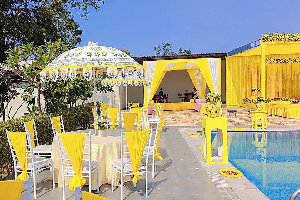 Haldi decor