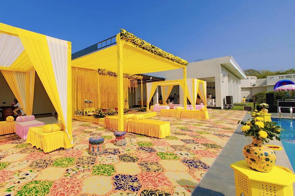 Haldi decor
