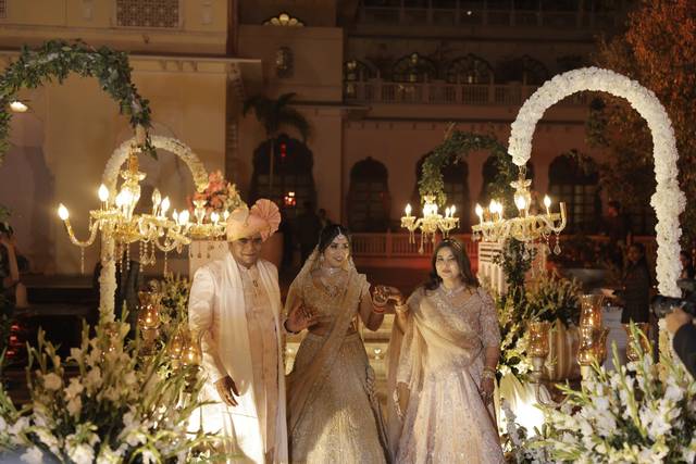 Bride's entry