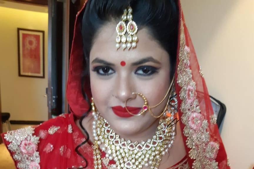 Bridal makeup