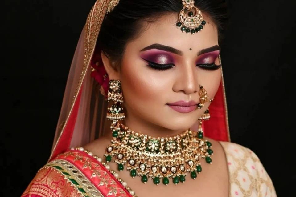 Bridal makeup