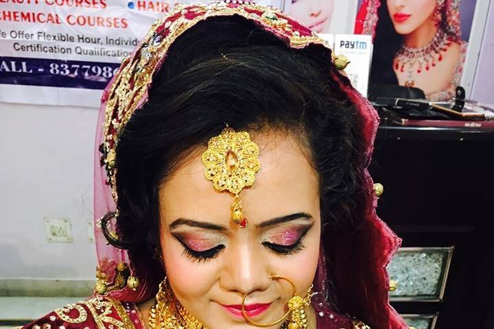 Bridal makeup