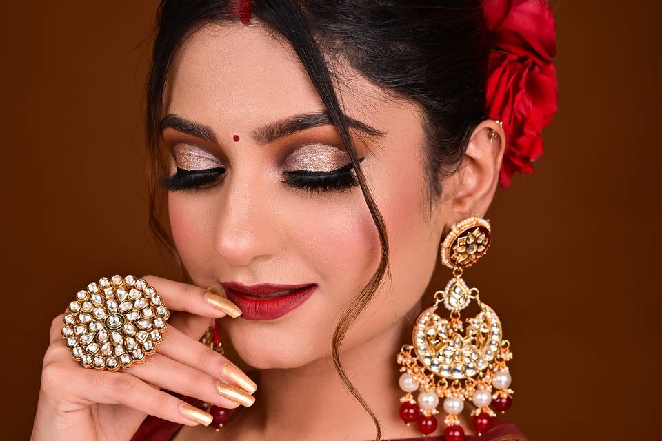 Bridal makeup