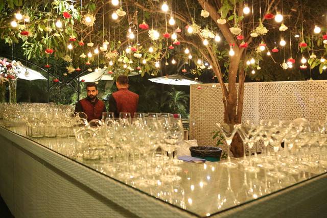 Catering setup